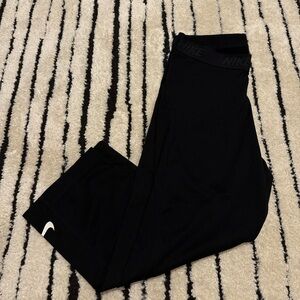 Nike Black Performance quarter Leggings